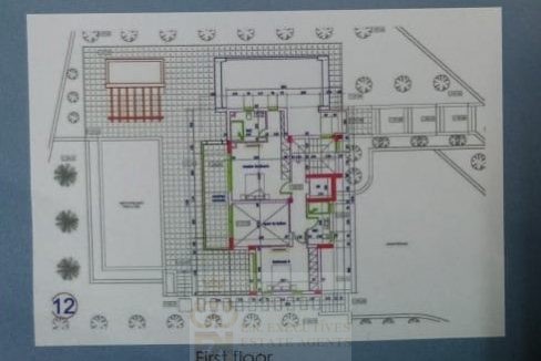 Upper floor plan